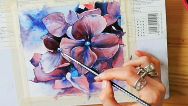 Гортензии в цвету - Барминова (2017)_0.jpg